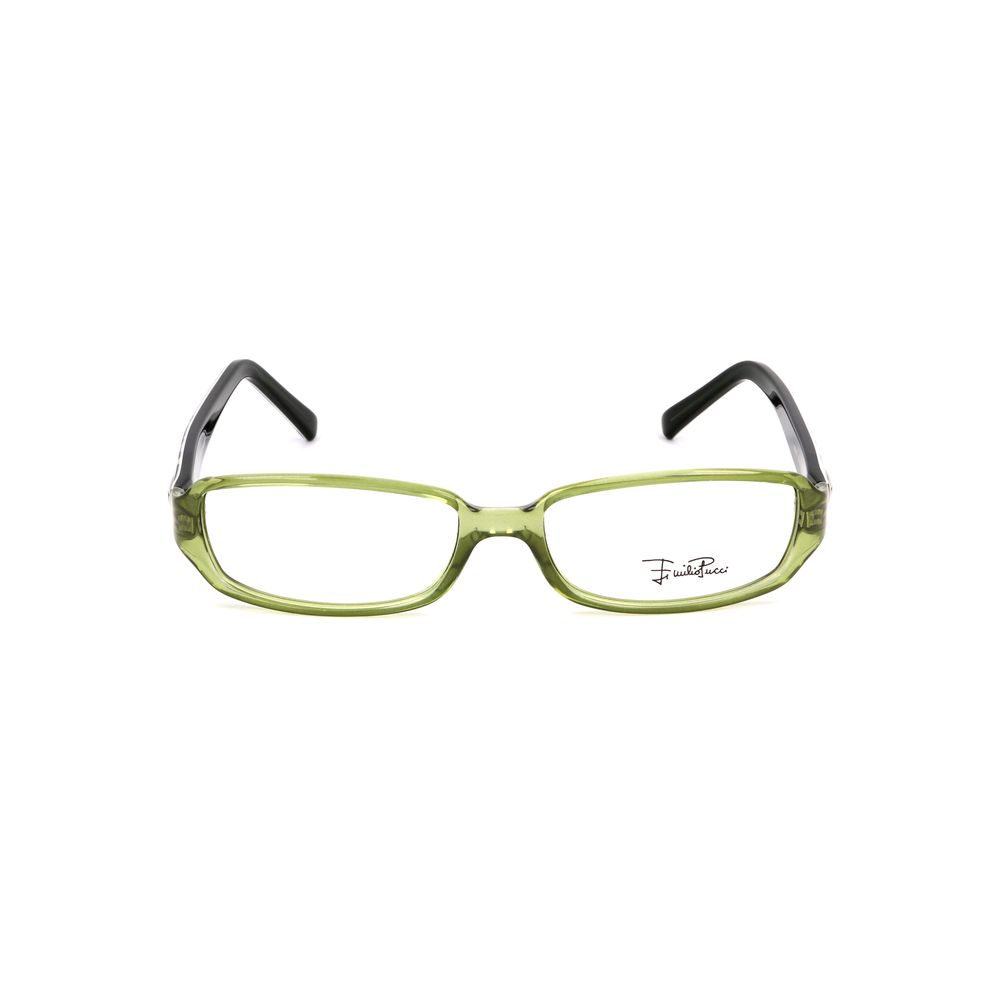 Emilio Pucci Green Plastic Glasses (Frames)