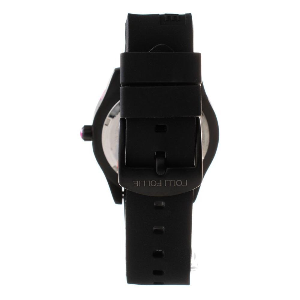 Folli Follie Black Synthetic Sport Watch