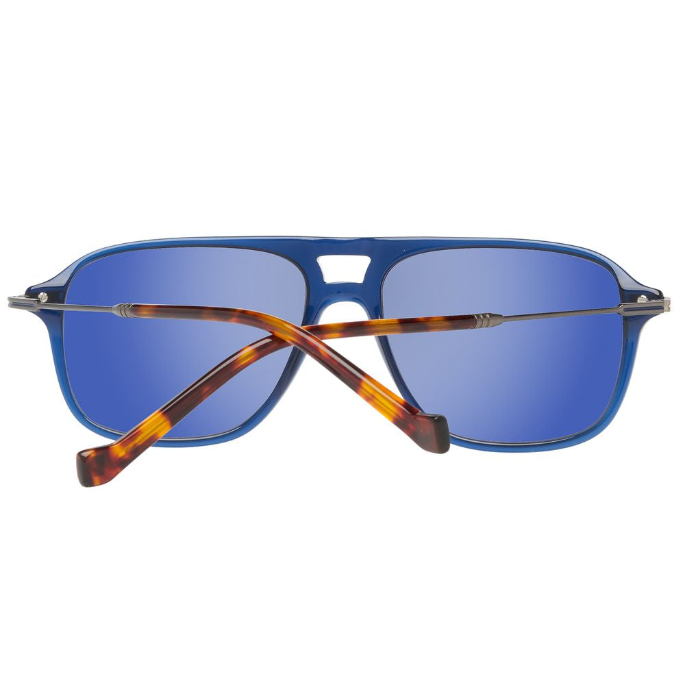 Hackett Blue Acetate Sunglasses HAHSB86568356AC