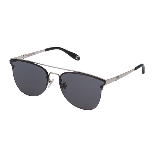 Carolina Herrera NY Silver Metal Sunglasses Carolina Herrera NY Dim Gray