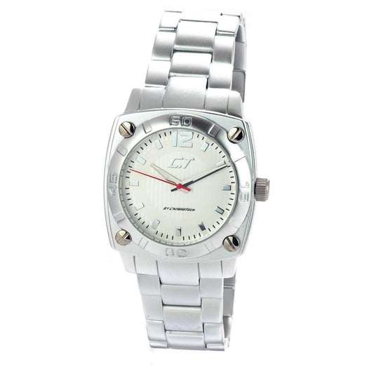 Chronotech Silver Aluminum Watch Chronotech Light Gray