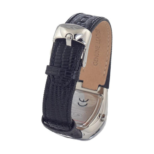 Chronotech Black Leather Watch CHCT7065L02AC