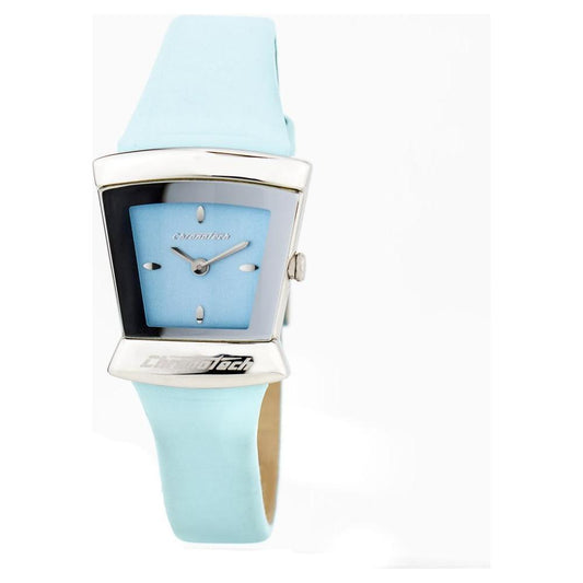 Chronotech Blue Leather Watch CHCT7355L02AC