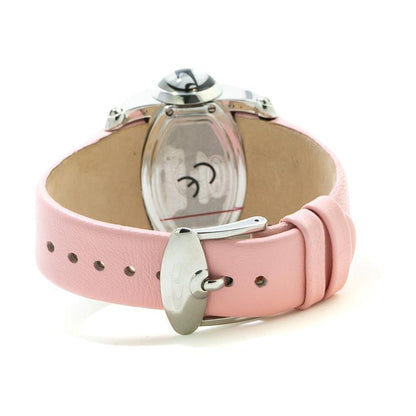 Chronotech Multicolor Leather Dress Watch