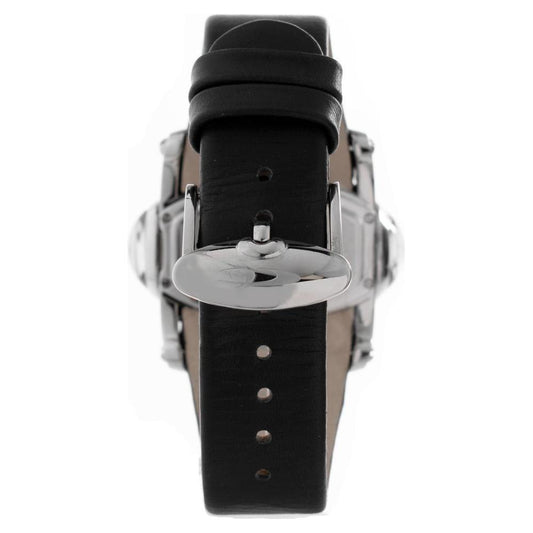Chronotech Black Leather Watch CHCT7681M02AC
