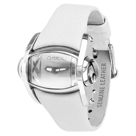 Chronotech White Leather Watch CHCT7681M09AC