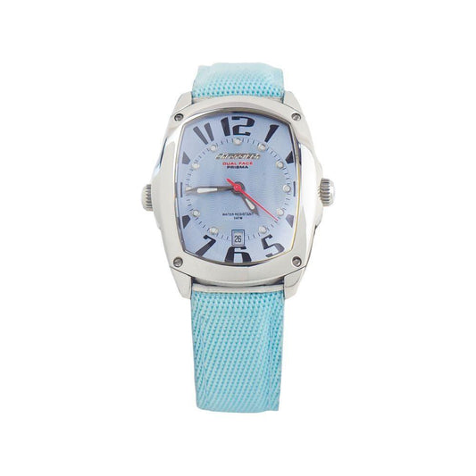 Chronotech Blue Leather Watch CHCT7696L05AC