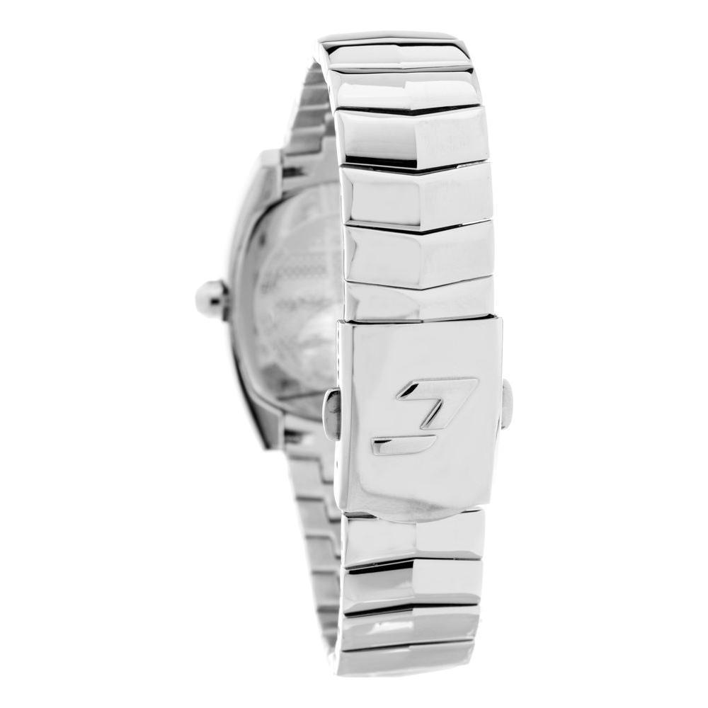 Chronotech Silver Stainless Steel Dress Watch