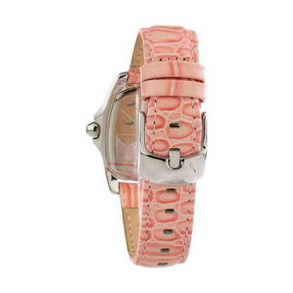 Chronotech Multicolor Leather Dress Watch