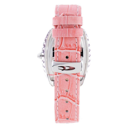 Chronotech Multicolor Leather Dress Watch