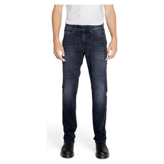 Jeckerson Blue Cotton Jeans & Pant