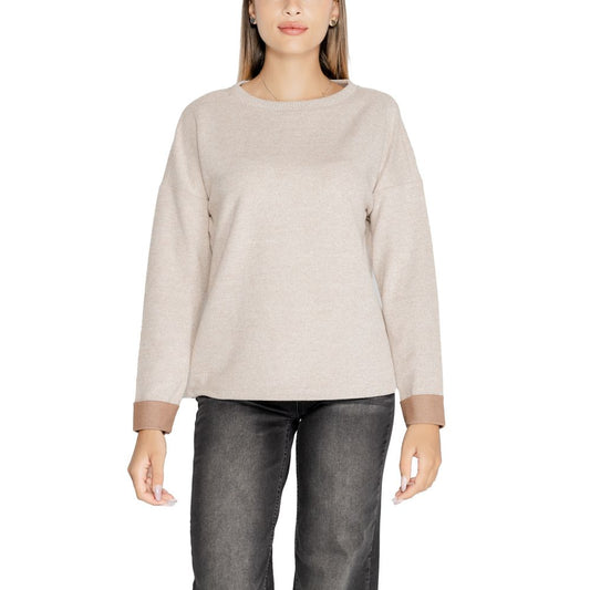 Street One Beige Viscose Sweatshirt