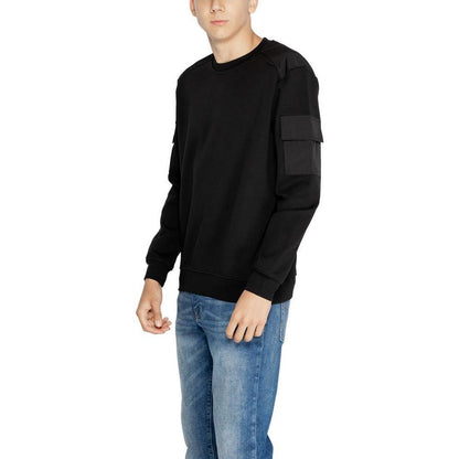 Antony Morato Black Cotton Sweatshirt