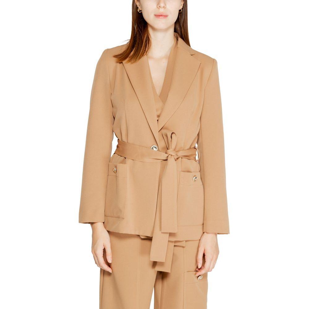 Rinascimento Beige Polyester Blazer RI-14928500309-IT44|L