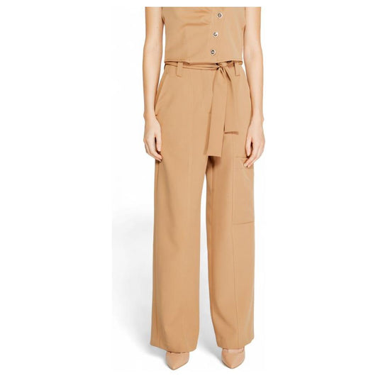 Rinascimento Beige Polyester Jeans & Pant