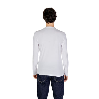 Emporio Armani Underwear White Modal Long Sleeve T-Shirt