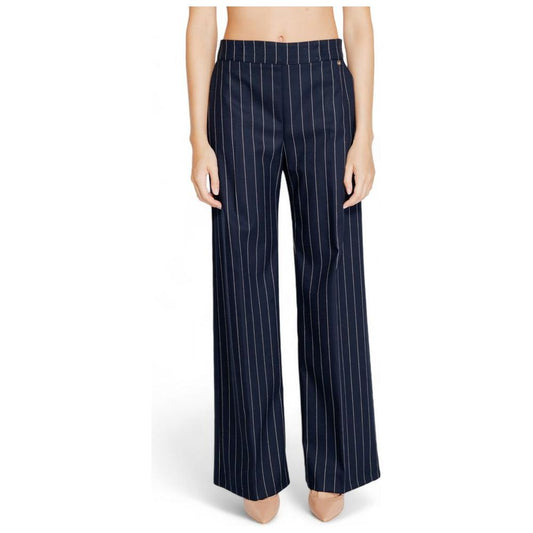 Rinascimento Blue Polyester Jeans & Pant