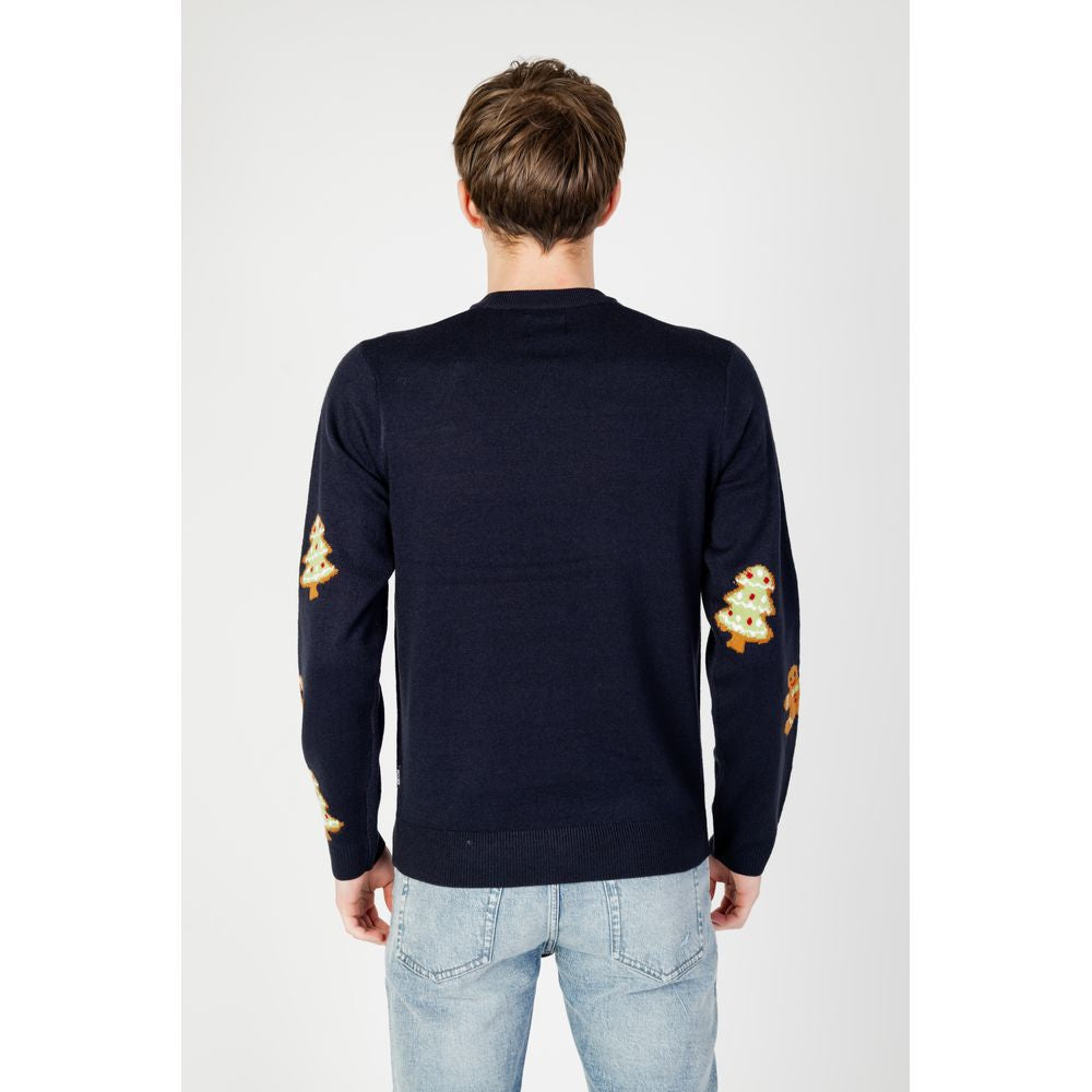 Only & Sons Blue Marabou Sweatshirt