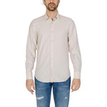 Antony Morato Beige Viscose Shirt AN-13369802507-IT54 | XXL