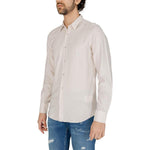 Antony Morato Beige Viscose Shirt AN-13369802507-IT54 | XXL