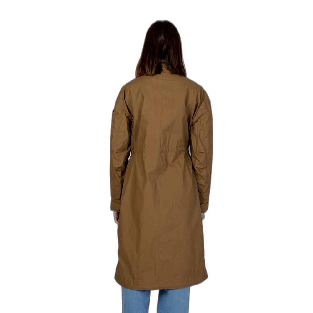 Blauer Bicolor Cotton Parka 1728,71956299936,Bicolor,Blauer,Clothing,IT38|XS,IT44|L,Jackets & Coats - Clothing,New with tags,Parkas - Jackets & Coats - Clothing,Women