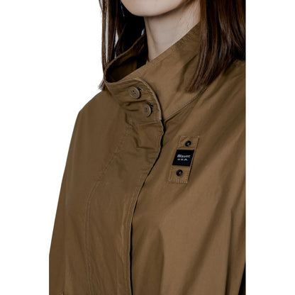 Blauer Bicolor Cotton Parka 1728,71956299936,Bicolor,Blauer,Clothing,IT38|XS,IT44|L,Jackets & Coats - Clothing,New with tags,Parkas - Jackets & Coats - Clothing,Women