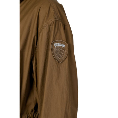 Blauer Bicolor Cotton Parka 1728,71956299936,Bicolor,Blauer,Clothing,IT38|XS,IT44|L,Jackets & Coats - Clothing,New with tags,Parkas - Jackets & Coats - Clothing,Women