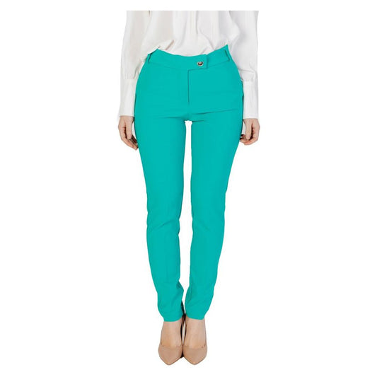 Rinascimento Green Polyester Jeans & Pant
