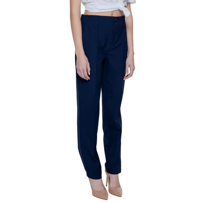 Street One Blue Polyamide Pant