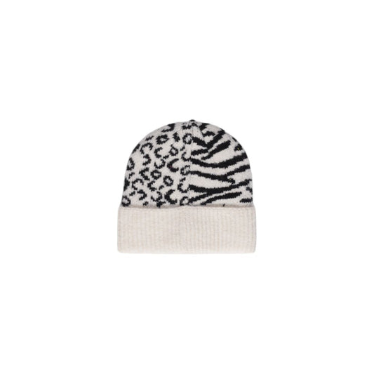 Only White Acrylic Hat Only Light Gray