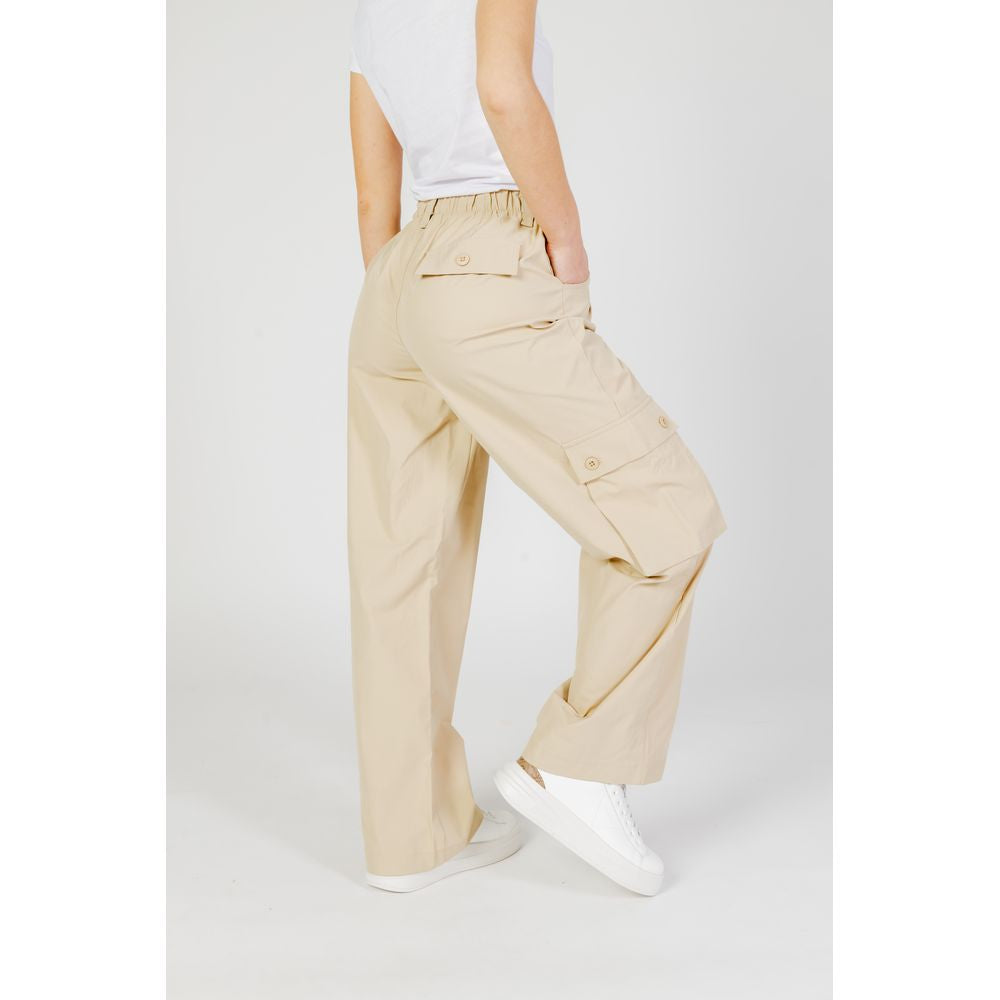 Only Beige Cotton Cargo Pants
