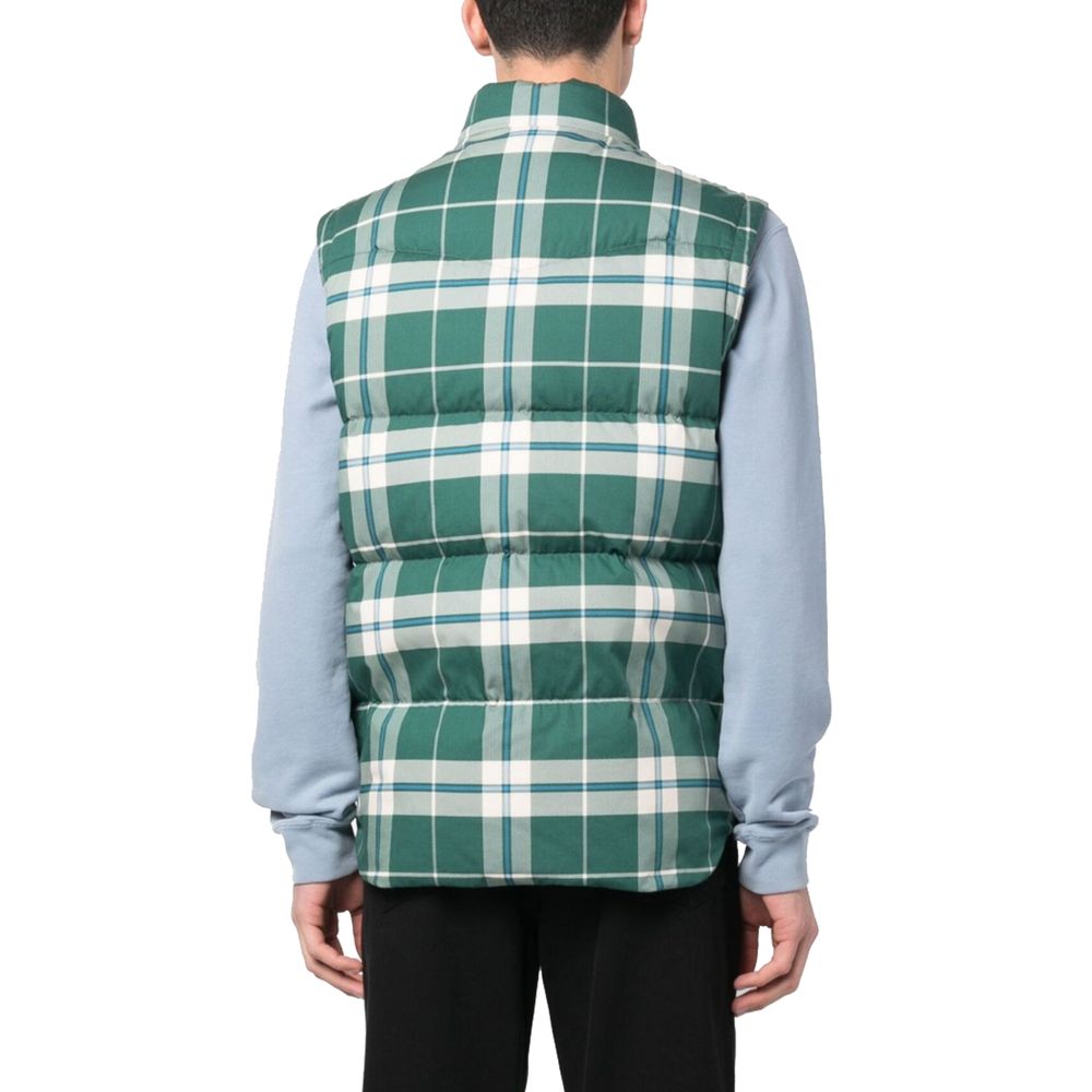 Front view with bag zipped and handles upright.