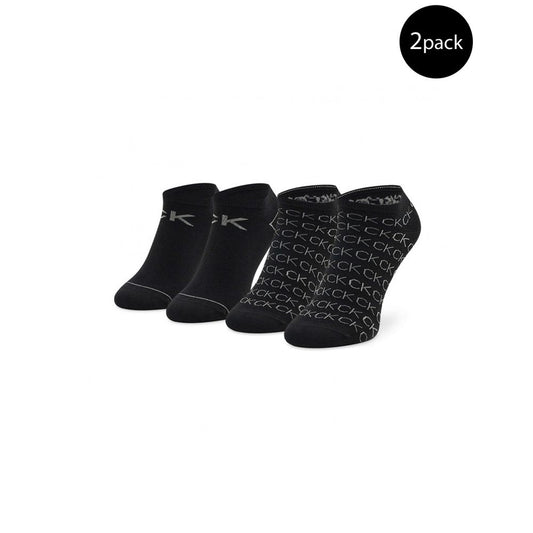 Calvin Klein Black Cotton Tights & Sock
