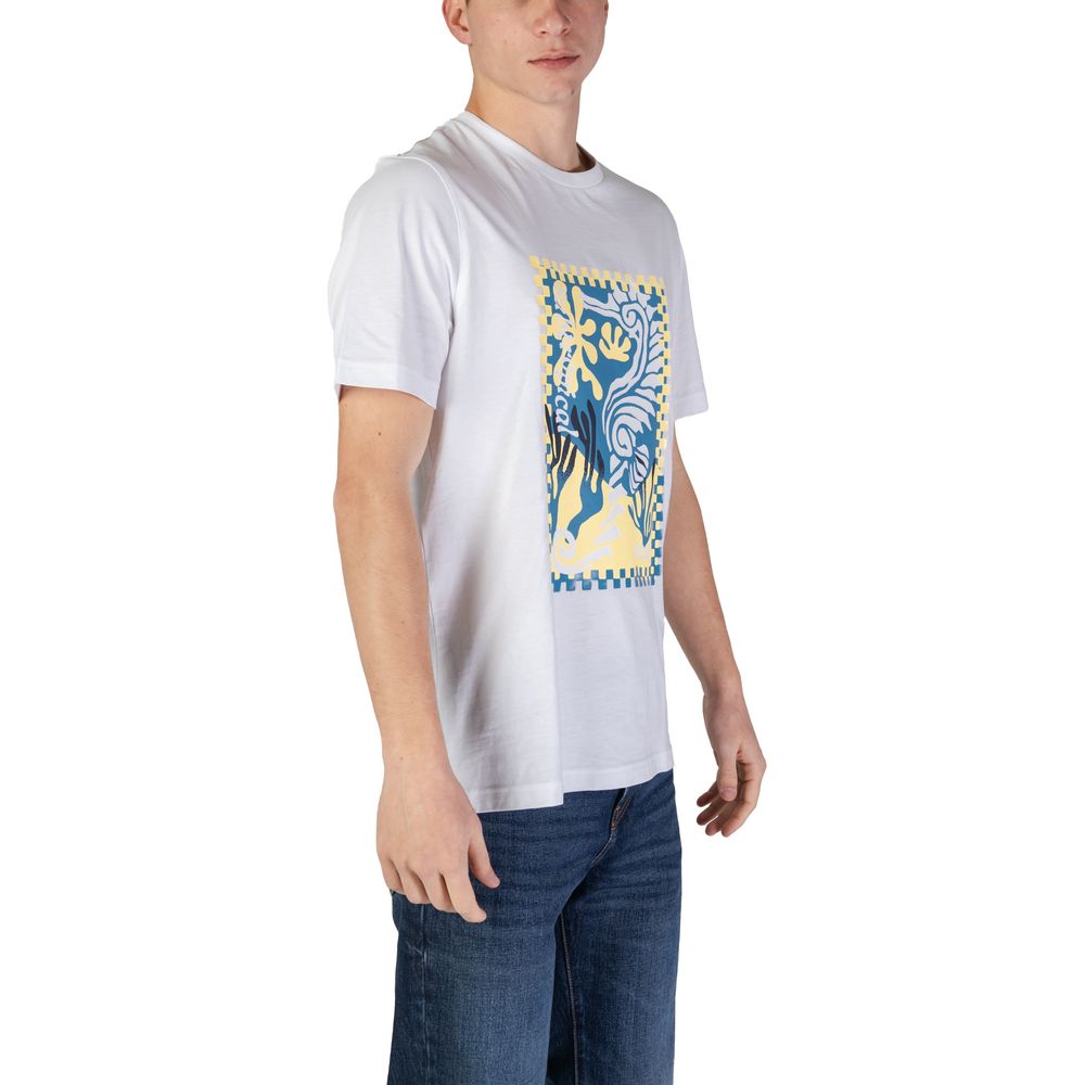 Front view with bag zipped and handles upright.