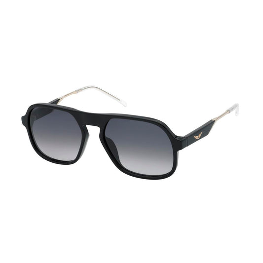 Zadig & Voltaire Black Acetate Sunglasses Zadig & Voltaire Dark Slate Gray