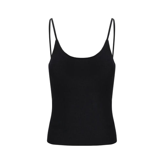 Chloé Ribbed Top Chloé Black