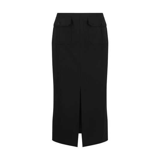 Chloé Midi Skirt Chloé Black