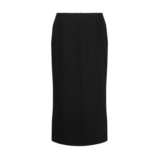 Chloé Midi Skirt Chloé Black