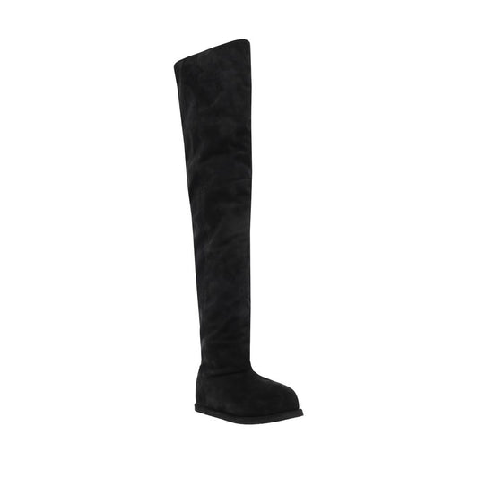 Amina Muaddi Heidi Boots Amina Muaddi Black