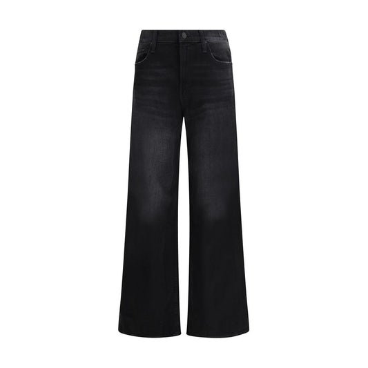 Mother Denim The Spinner Zip Sneak Jeans Mother Denim Black