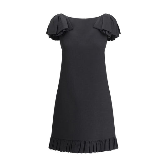 Valentino Mini Dress with bows Valentino Dark Slate Gray
