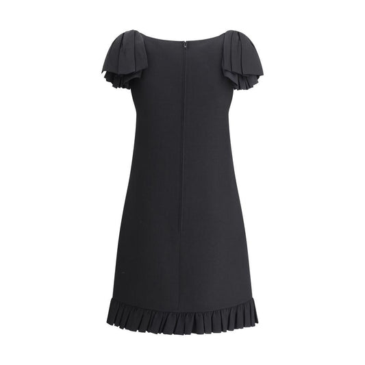 Valentino Mini Dress with bows Valentino Dark Slate Gray