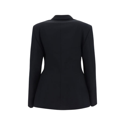 Balenciaga Hourglass Blazer Jacket Balenciaga Black