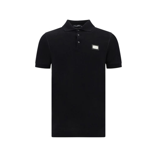 Dolce & Gabbana Polo Shirt Dolce & Gabbana Black