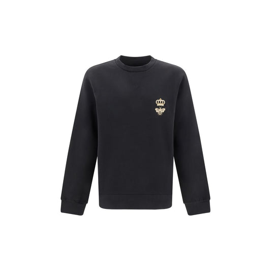 Dolce & Gabbana Sweatshirt with bee Dolce & Gabbana Dark Slate Gray