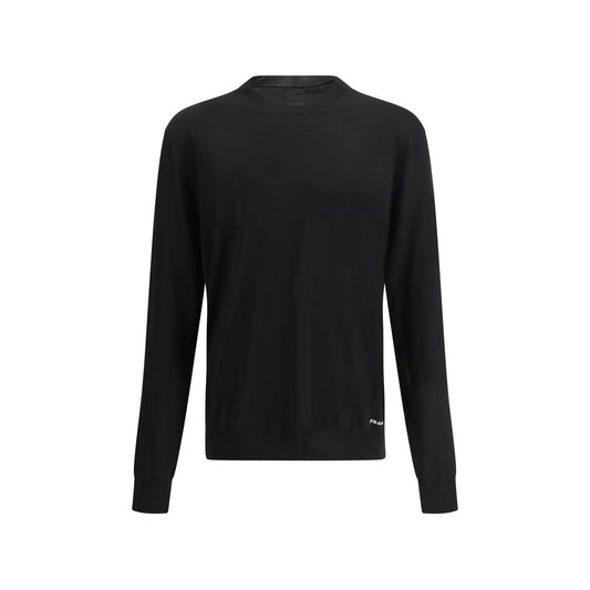Prada Recycled silk sweater Prada Black