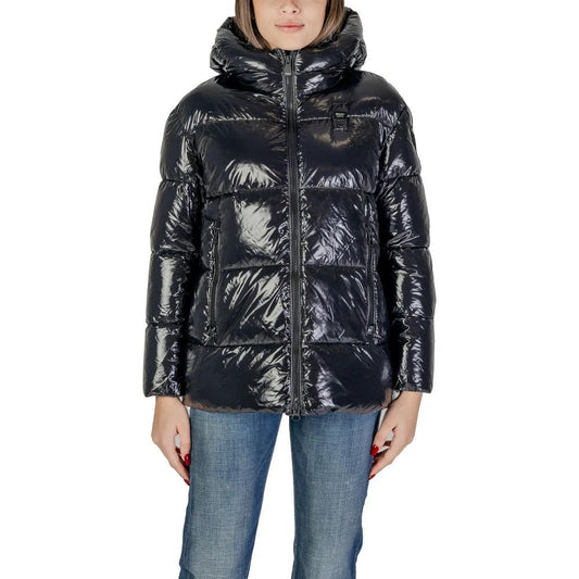 Blauer Black Polyamide Jackets & Coat