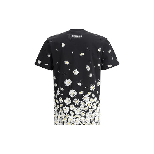 Moschino Daisies T-Shirt Moschino Dark Slate Gray