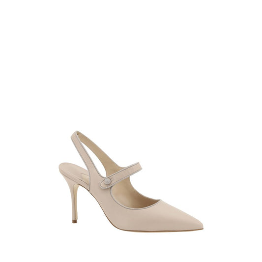 Manolo Blahnik Camparisli Pumps Manolo Blahnik Tan
