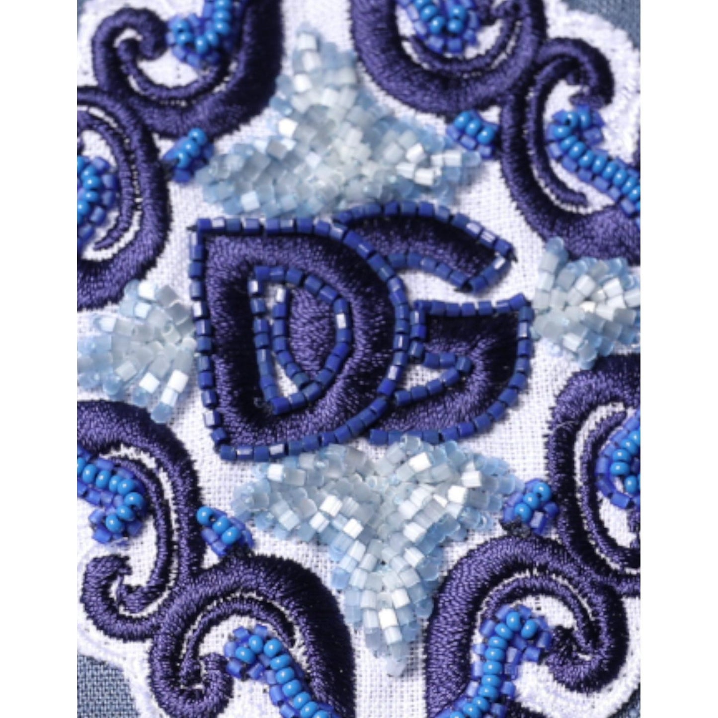 Dolce & Gabbana Blue Logo Long Sleeve Button Down Casual Shirt